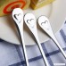 UTours 4 Piece Romantic Desserts Spoons Stainless Steel Love Heart Handle Spoon for Coffee Desserts Tea Ice Cream Sugar - B071X1DFMM